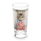 こけしの専業主婦でニャにが悪い Long Sized Water Glass :front
