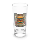 すしえもんのレトロハンバーガー Long Sized Water Glass :front