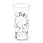 雑貨屋ペパロニのペンギン　全員集合　ペパロニオリジナル Long Sized Water Glass :front