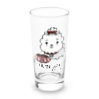 イラスト MONYAAT のCT03　ハングリー♪チャリゾー Long Sized Water Glass :front