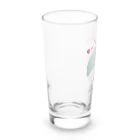 瀬高きりん♨温泉グッズの【前のみ】オンセンハイロウ Long Sized Water Glass :left