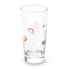 旅猫王子れぉにゃん👑😼公式(©️レイラゆーし。©️ Layla-246yuusi.)のキツネうどん☆れぉにゃん Long Sized Water Glass :left
