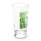 akane_art（茜音工房）のカラフルチワワ（クローバー） Long Sized Water Glass :left