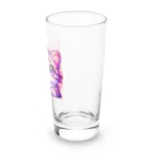 TOM24の些細な事でも興味津々アメショー”モモちゃん” Long Sized Water Glass :right