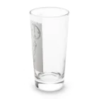 ❄️すの❄️の定時に帰りたいゆるうさ Long Sized Water Glass :right