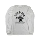 The golden pass.の釣り柴犬 Long Sleeve T-Shirt