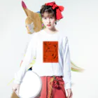 HOJIのHKIRMSM 黒 Long Sleeve T-Shirt :model wear (front)