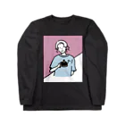 TALUTO DOT COFFEEのシンプル　ボーイ（表） Long Sleeve T-Shirt
