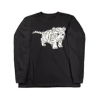 LalaHangeulの白虎の仔 Long Sleeve T-Shirt