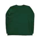 ダースベーダーコのヨーロピアンクラッチ ロゴ入り（米早食書2行） Long Sleeve T-Shirt :back