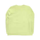 ねずりすSHOPのモモンガの枝 Long Sleeve T-Shirt :back
