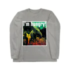 Drecome_Designのおなかすいたぞう Long Sleeve T-Shirt