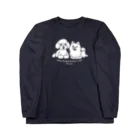 イラスト MONYAAT のToypoo ＆Pome B Long Sleeve T-Shirt
