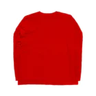 Rigelの江戸の花子供遊び 三番組ゆ組 Long Sleeve T-Shirt :back