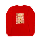 REIKO SHIBUYAのドーナツ3つ チェック Long Sleeve T-Shirt
