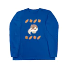 ねずりすSHOPのカップケーキモモンガ（ココア） Long Sleeve T-Shirt