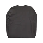 ふわんわんのイヌが教えてくれる豆知識 Long Sleeve T-Shirt :back