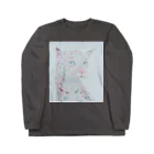 みにゆん　ねこのMysterious ~ magical Long Sleeve T-Shirt