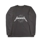 AhodesuのAhodesu logo黒 Long Sleeve T-Shirt