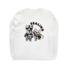 BULL HAWAII mihoデザイのフレブル　との　ひめ Long Sleeve T-Shirt :back
