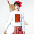 HOJIのHKIRMSM 白 Long Sleeve T-Shirt :model wear (front)