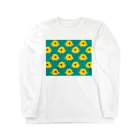 さちこの生物雑貨のウミヅキチョウチョウオ Long Sleeve T-Shirt