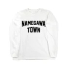 JIMOTOE Wear Local Japanの滑川町 NAMEGAWA TOWN Long Sleeve T-Shirt
