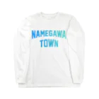 JIMOTOE Wear Local Japanの滑川町 NAMEGAWA TOWN Long Sleeve T-Shirt