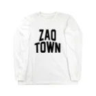 JIMOTOE Wear Local Japanの蔵王町 ZAO TOWN Long Sleeve T-Shirt