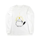 ぴよ手帖 | シマエナガ雑貨の星に願いをシマエナガ＠ぴよ手帖 | シマエナガ雑貨 Long Sleeve T-Shirt