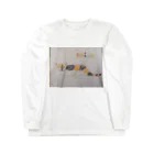 デイトーホキ＆100の三毛猫絵画 Long Sleeve T-Shirt
