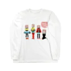 mikyacraft MIKA💓🌟赤い心臓のパステルちゃんズ Long Sleeve T-Shirt