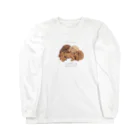 chourire toujoursの🐩puppy toypoodle Long Sleeve T-Shirt
