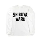 JIMOTOE Wear Local Japanの渋谷区 SHIBUYA WARD Long Sleeve T-Shirt
