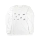 カッパとネコ屋の怒ってないよネコ Long Sleeve T-Shirt