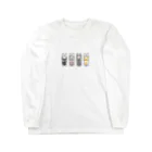 にこねこ【保護猫の保育園】の4匹の子猫応援 Long Sleeve T-Shirt