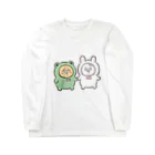 モフ缶の迷子のふたり Long Sleeve T-Shirt