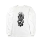 segasworksのレガリケラトプス…神様（白黒） Long Sleeve T-Shirt