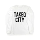JIMOTOE Wear Local Japanの武雄市 TAKEO CITY Long Sleeve T-Shirt