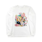 GAMOBOYのおみせの〈福助〉ハーレム魑魅魍魎 Long Sleeve T-Shirt