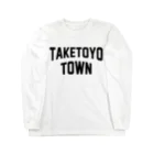 JIMOTOE Wear Local Japanの武豊町 TAKETOYO TOWN Long Sleeve T-Shirt