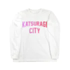 JIMOTOE Wear Local Japanの葛城市 KATSURAGI CITY Long Sleeve T-Shirt