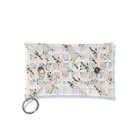 noe_to_meg (ノエとめぐ)の斜めモノグラム風フレブル Mini Clear Multipurpose Case