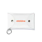 mojojojoのシンプル】小さいものポーチWH Mini Clear Multipurpose Case