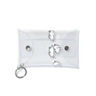山のウサギのハシルハシルウサギ Mini Clear Multipurpose Case