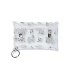 KUU(Siberian Husky)のハスキーがいっぱい Mini Clear Multipurpose Case