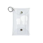 fluffy.dogのもふもふ Mini Clear Multipurpose Case