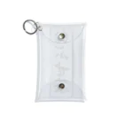 着る文字屋のかぶせ茶 Mini Clear Multipurpose Case
