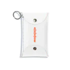 mojojojoのシンプル】小さいものポーチWH Mini Clear Multipurpose Case
