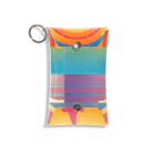 エイエイショップの光に向かって走る女子のグッズ Mini Clear Multipurpose Case